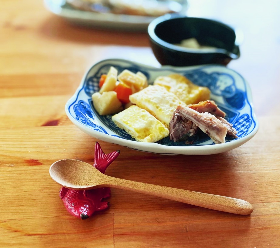 ブリの照り焼きほぐし 幼児食 暮らしのきろく